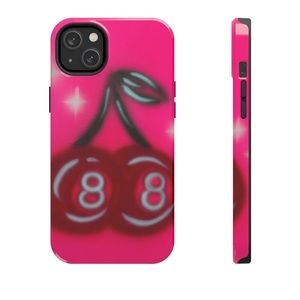 CamAirApparel “ cherry 8ball ” airbrush IPhone case!!
